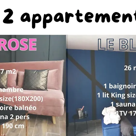 - Balneo Et Sauna Privatifs 아파트 *